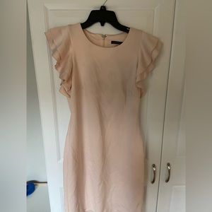 TH light pink pencil dress